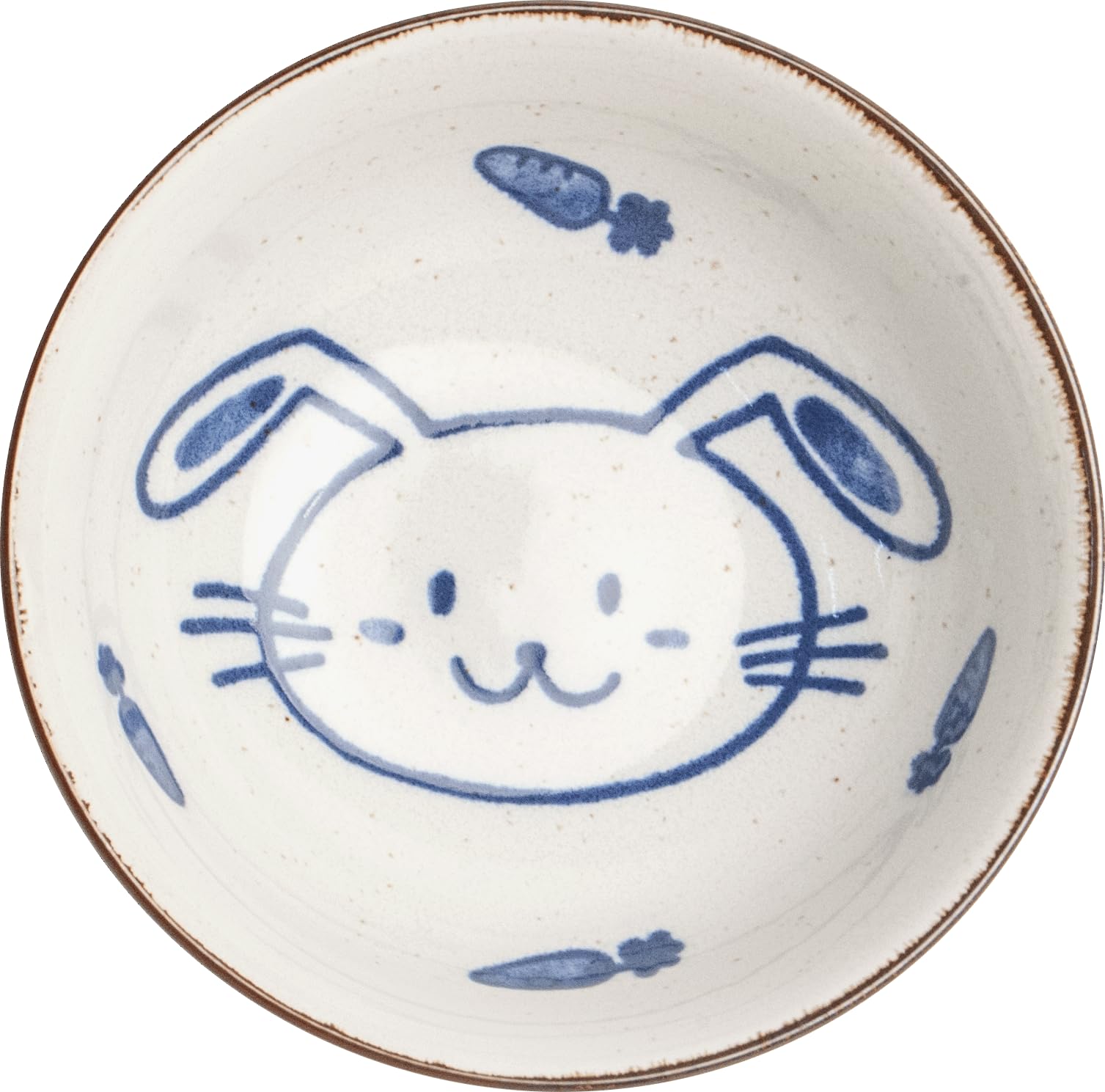 Kawaii Bowl Japan - Ramen Bol en porcelaine 20 cm - Bol conçu avec amour de style kawaii japonais - Passe au lave-vaisselle - Design : chat, lapin ou lot de 2 (lot de 2 bols mixtes chat et lapin)