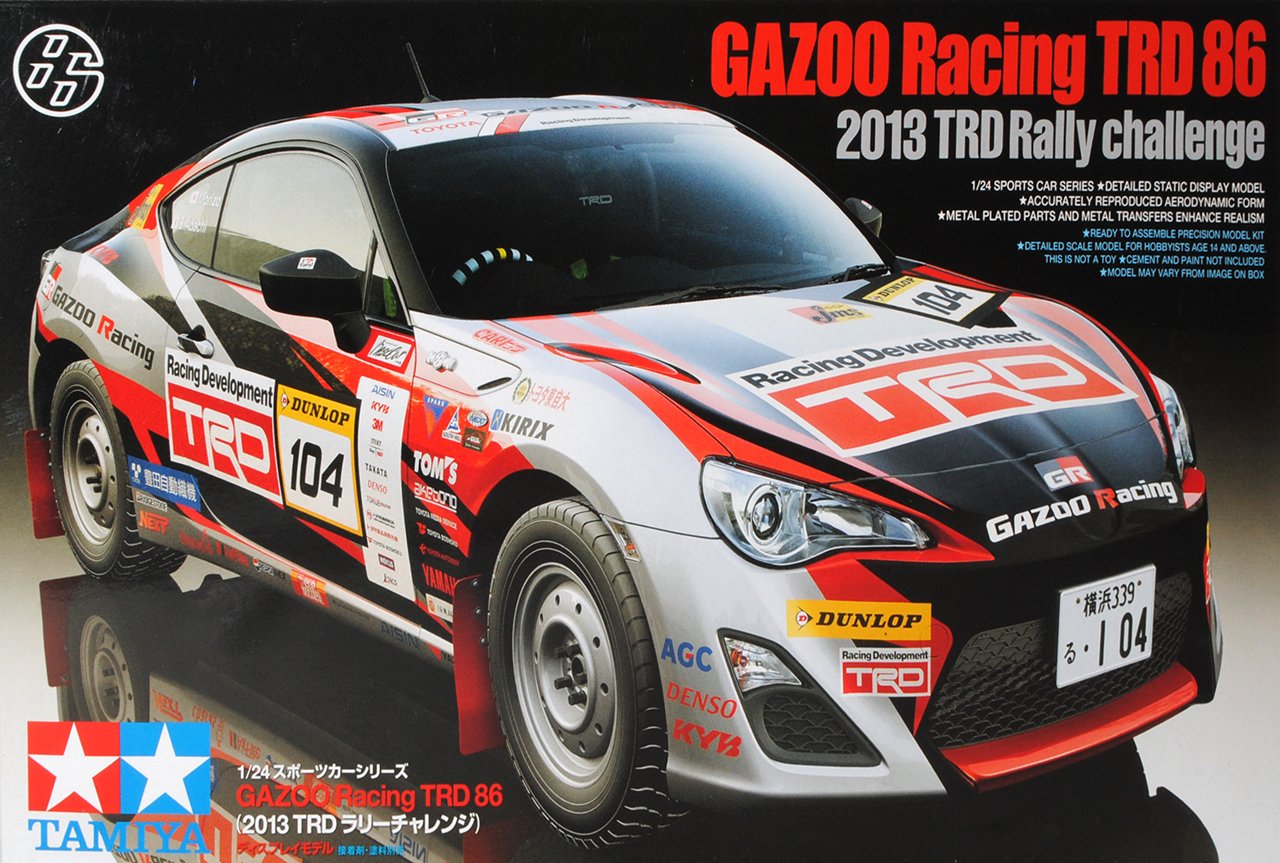 Tamiyia Toyota GT86 Gazoo Racing TRD 86 Coupe 24337 Kit Bausatz 1