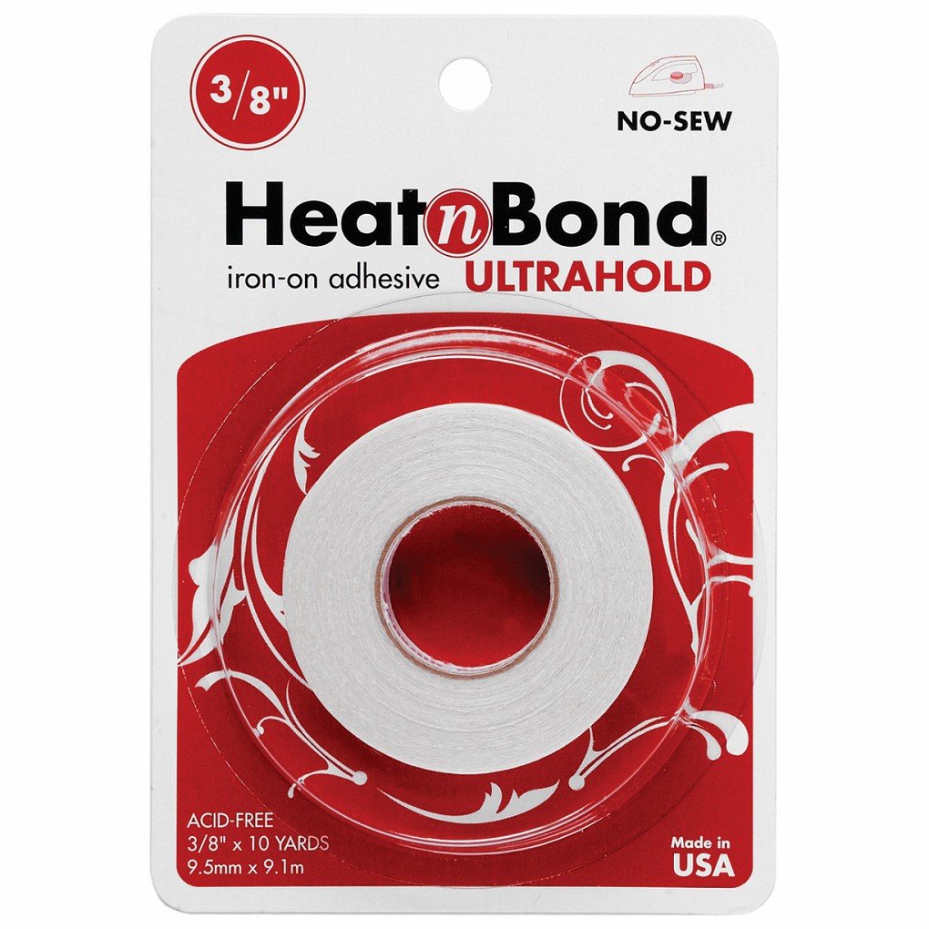 Clear Heat'n Bond Ultra Hold Iron-On Adhesive-.375"X10yd