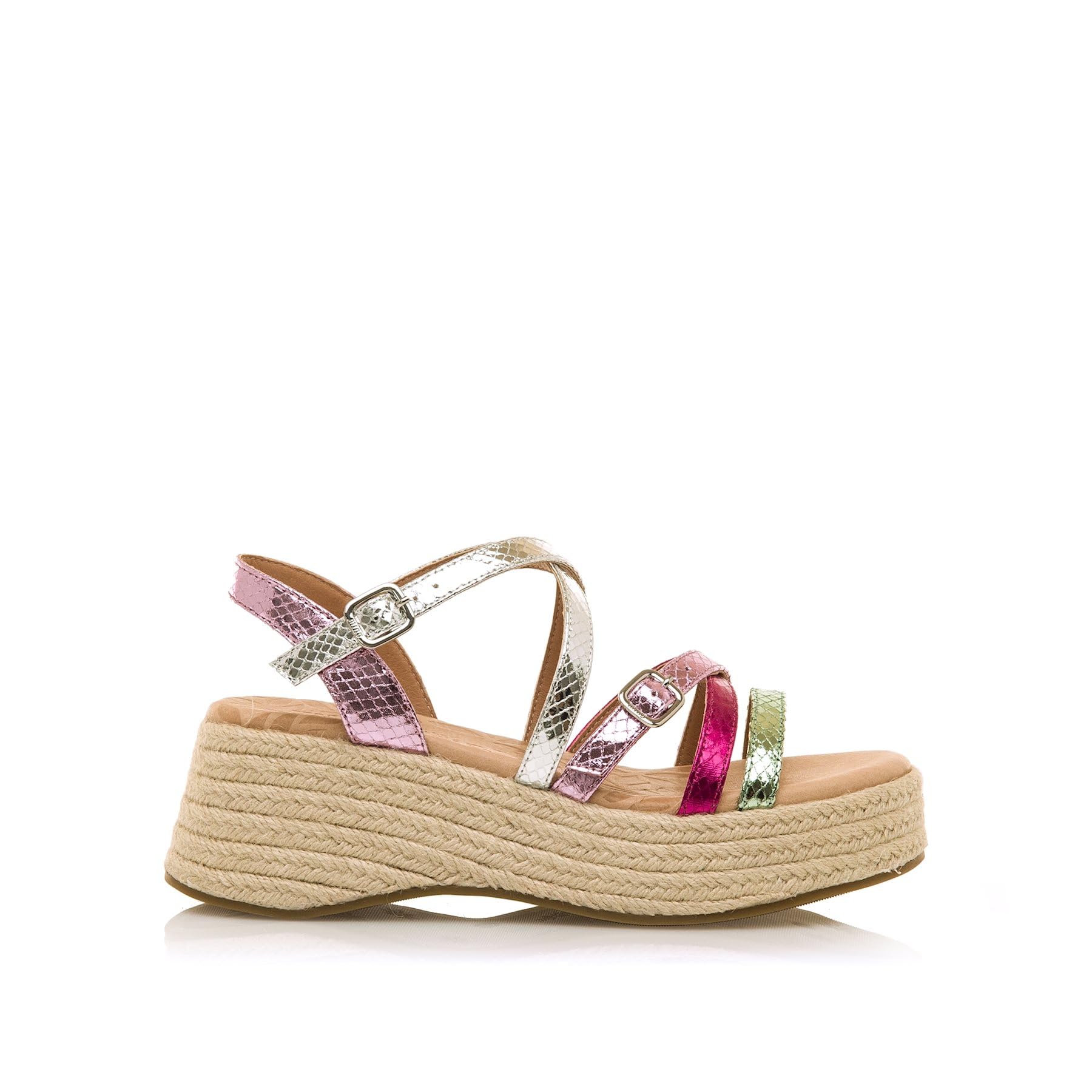 MTNG 59897, Women's Sandal, Multicolor, EU 36, multi-coloured, 4 UK
