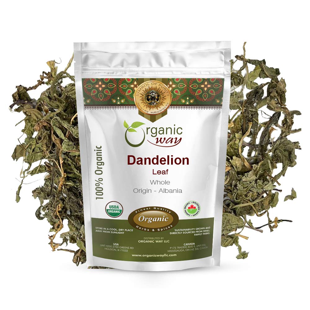 Amazon.com : Organic Way Dandelion Leaf Whole (Taraxacum Amazon.com : Organic Way Dandelion Leaf Whole (Taraxacum