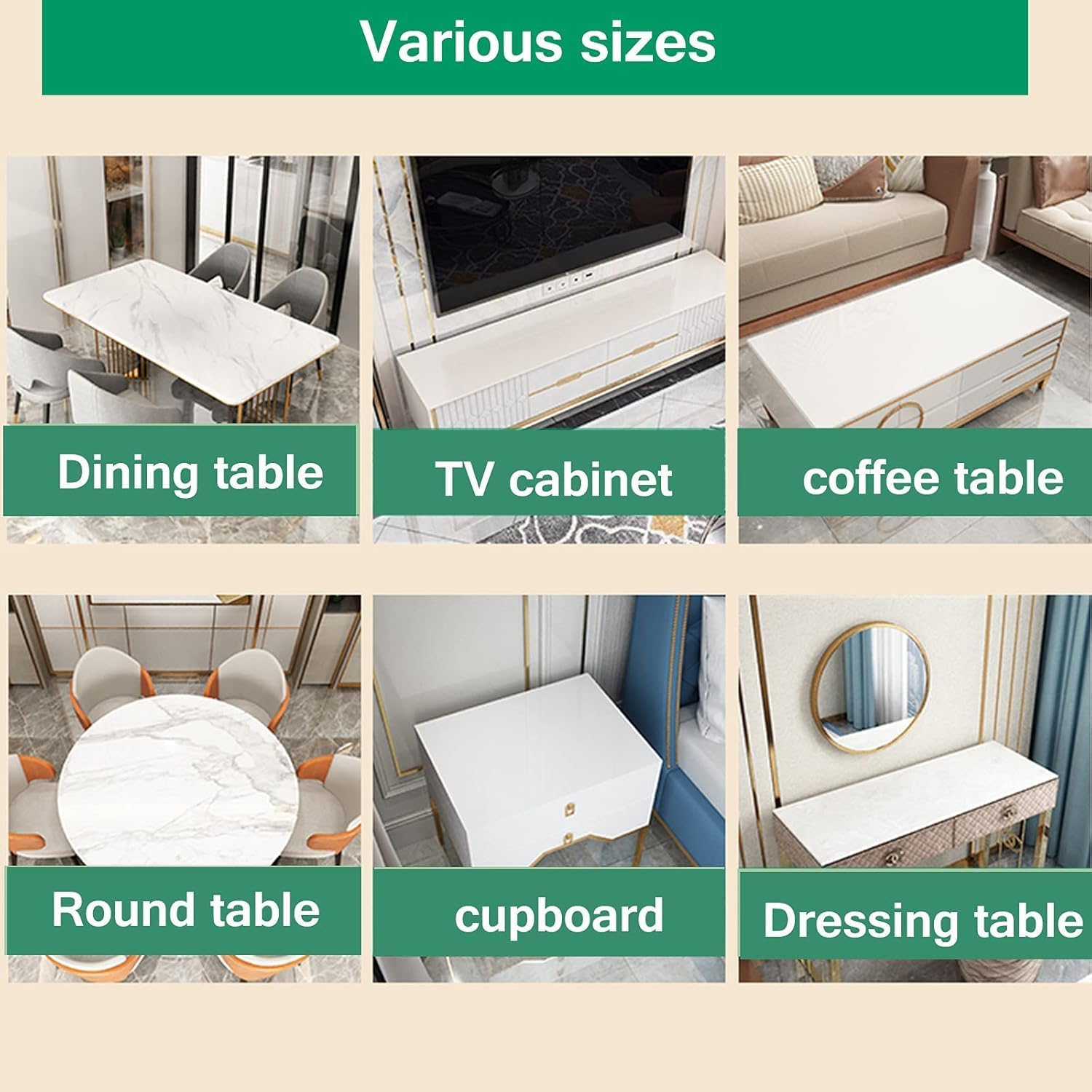 Plastic Table Mat Transparent PVC Round Table Protector Pad, 2mm Thick Durable Plastic Tablecloth Protective Layer Wipeable and Heat-Resistant(50 cm)