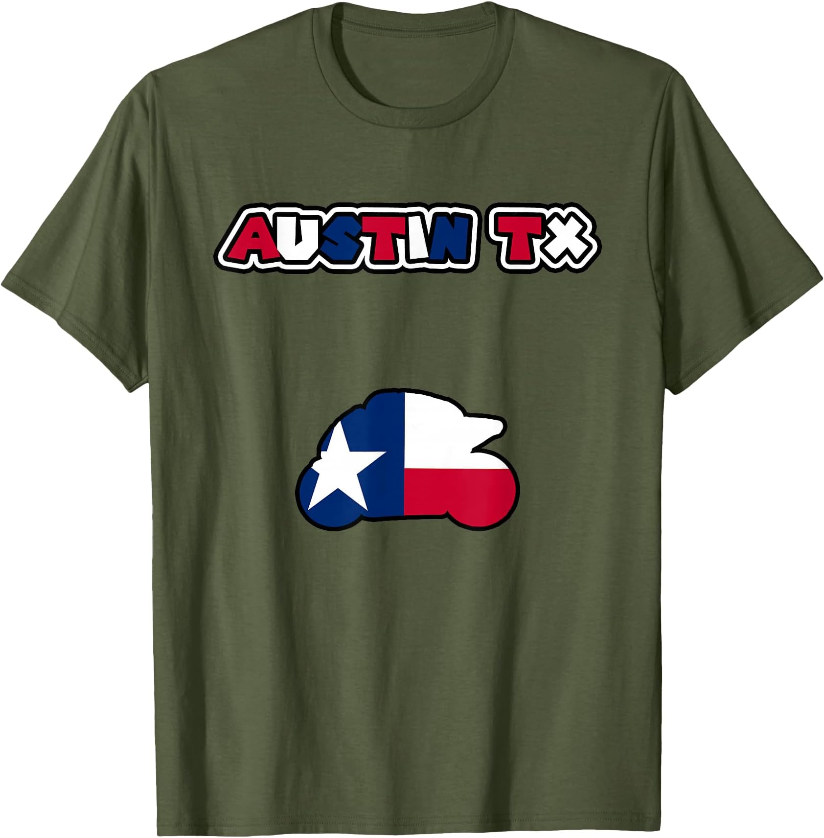 American Super Bike T-Shirt Moto GP Austin Texas Tee T-Shirt