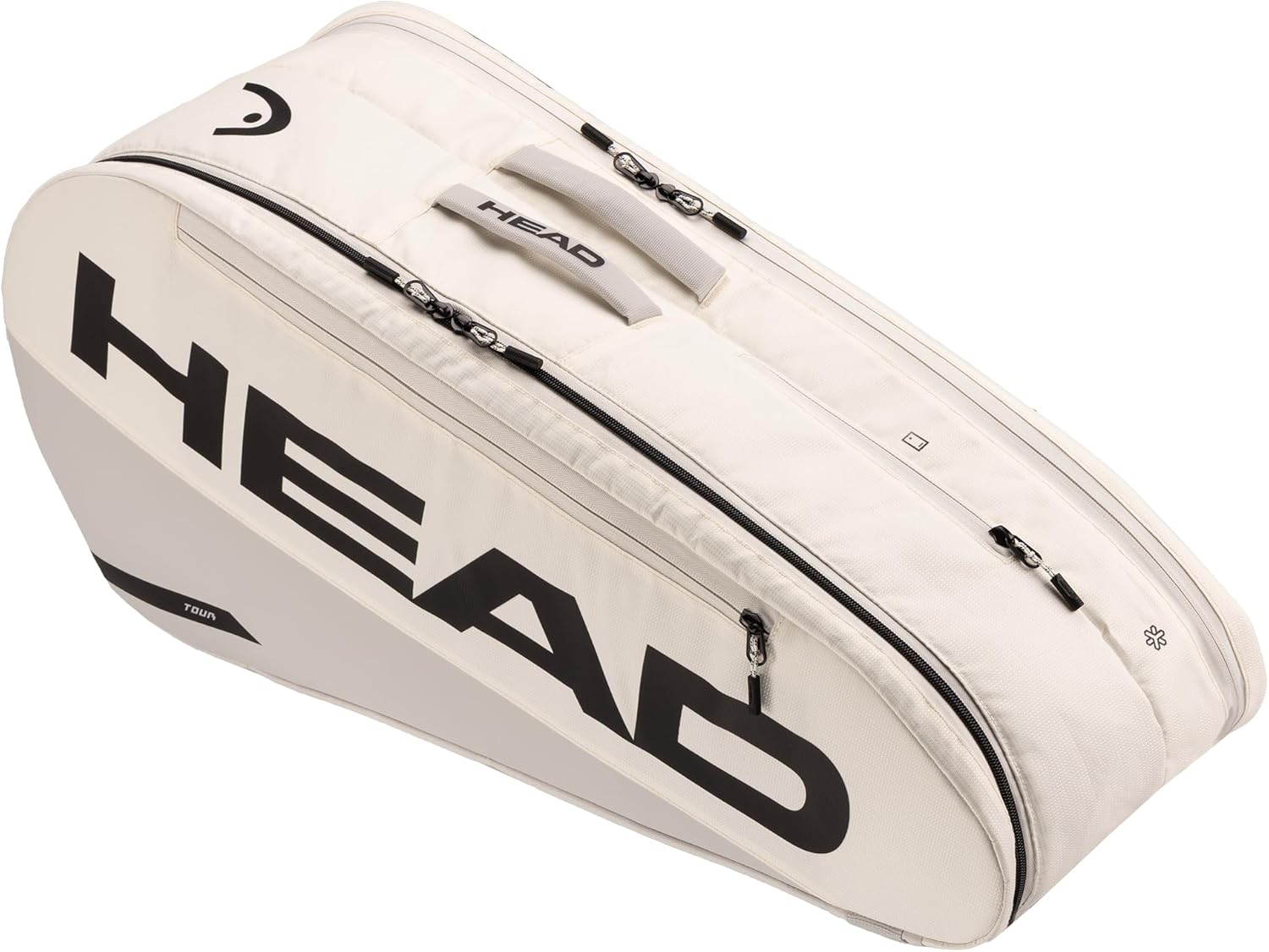 HEAD Tour Racquet Bag M (6R) Tennis Bag - Holds Up to 6 Racquets, CCT+ Climate Control Technology, 2 Main Compartments, Shoe Pocket & Backpack Carry System