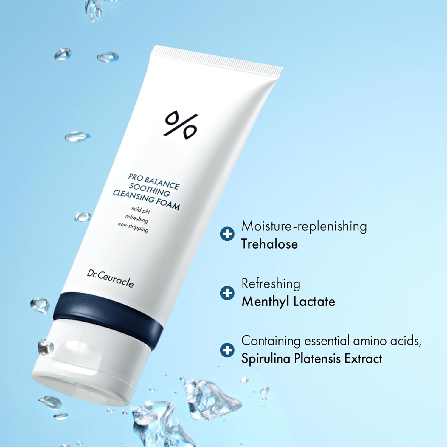 Dr.Ceuracle Pro Balance Soothing Cleansing Foam - Moisture Rich Gel to Foam Daily Cleanser with Refreshing and Hydrating Finish (150 ml / 5.07 fl. oz.) - Image 3