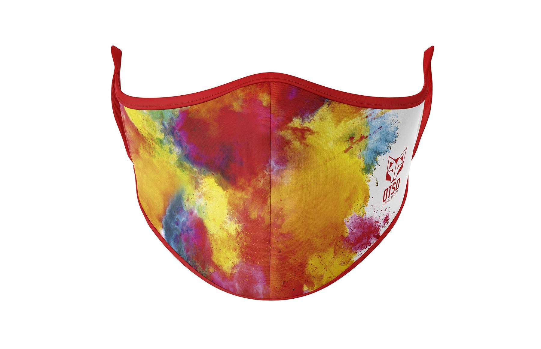 Mascherina riutilizzabile Face Mask Colors con triplo strato