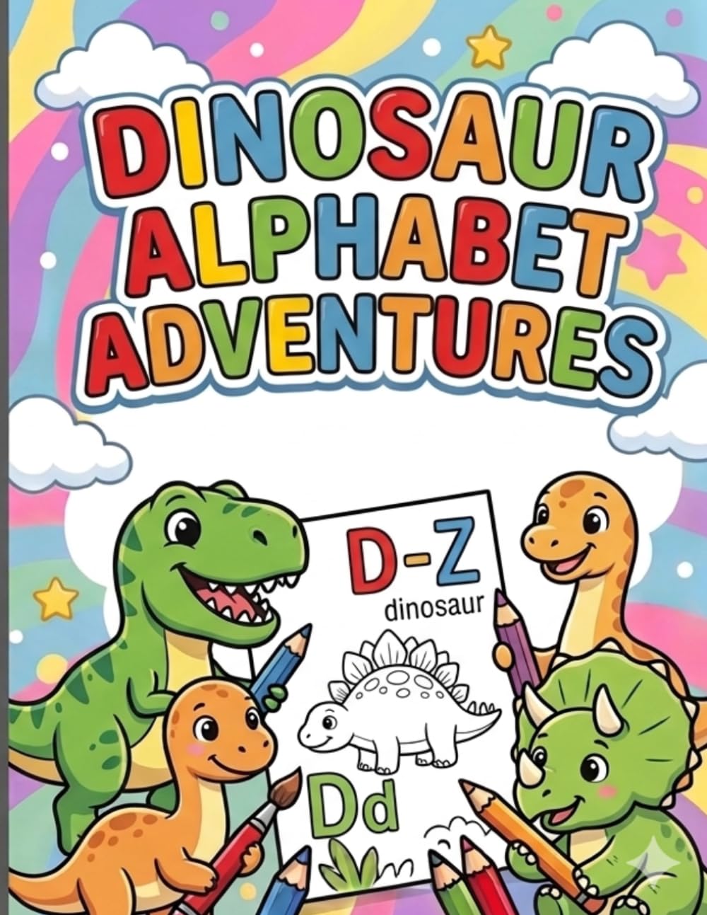 Dino World: A Prehistoric Coloring Quest: Little Dino Friends: My First Coloring Book