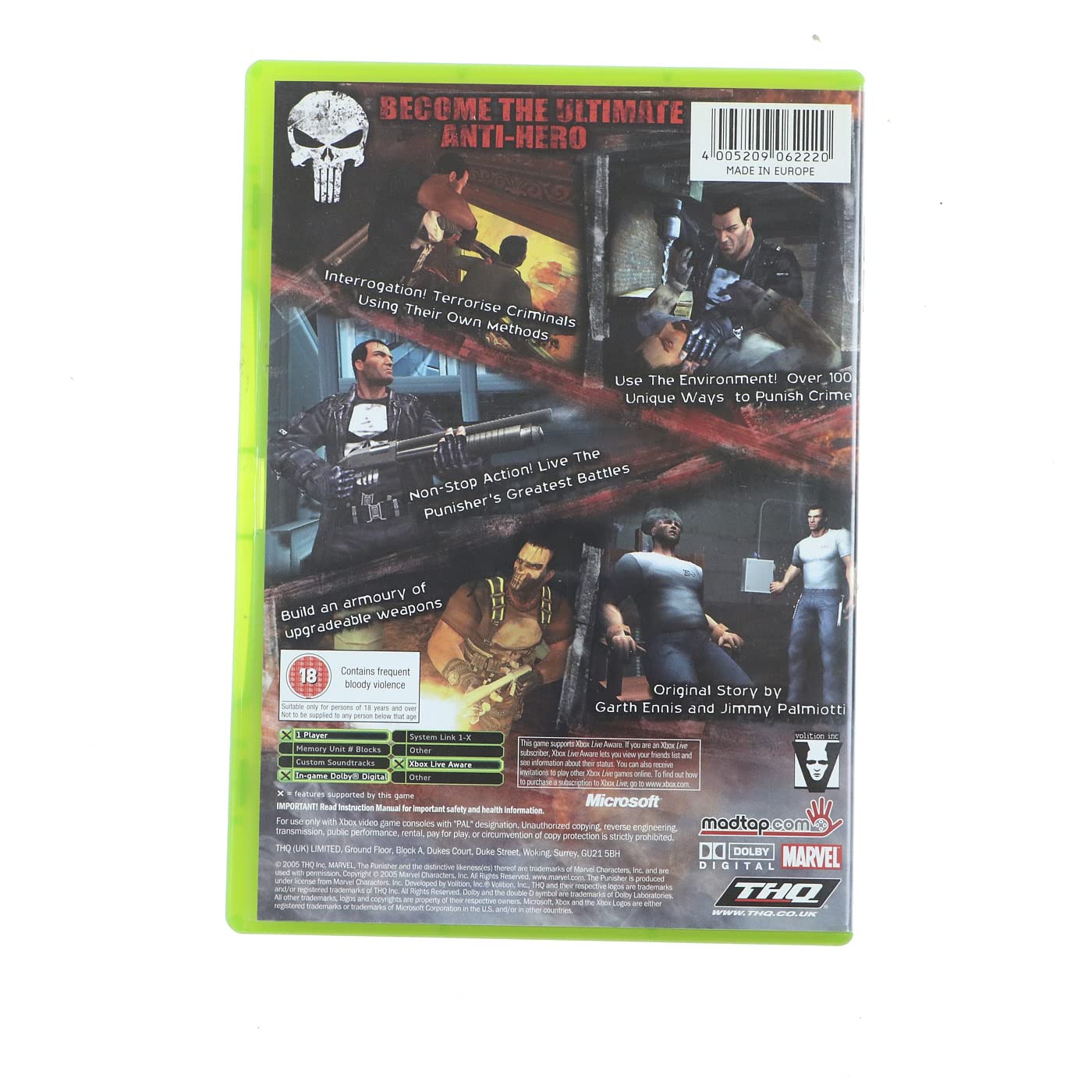 Amazon.com: The Punisher: XBox : Video Games