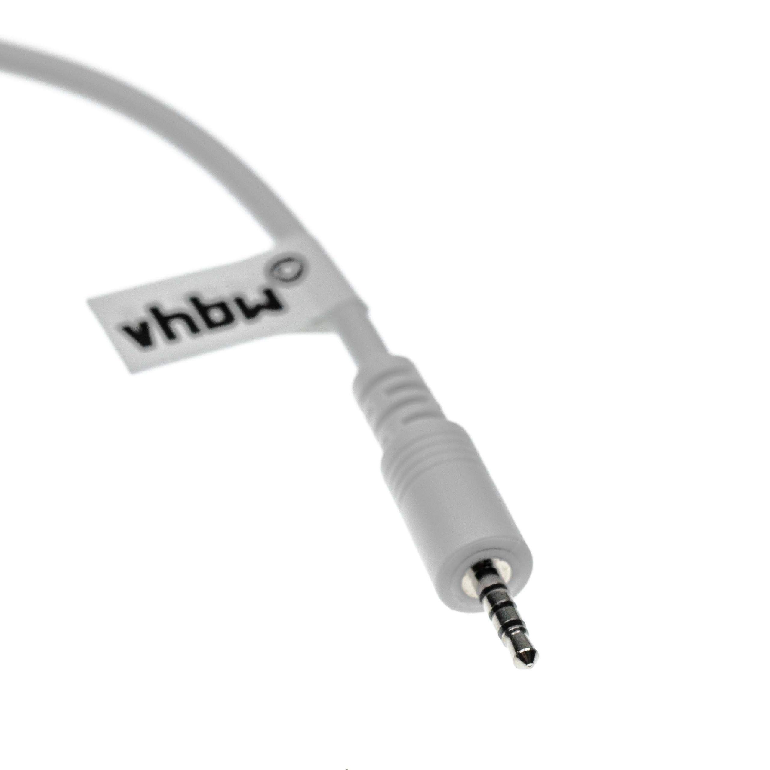 Cable De Carga USB A Jack 2,5 Mm Reemplaza Auriculares AKG / JBL