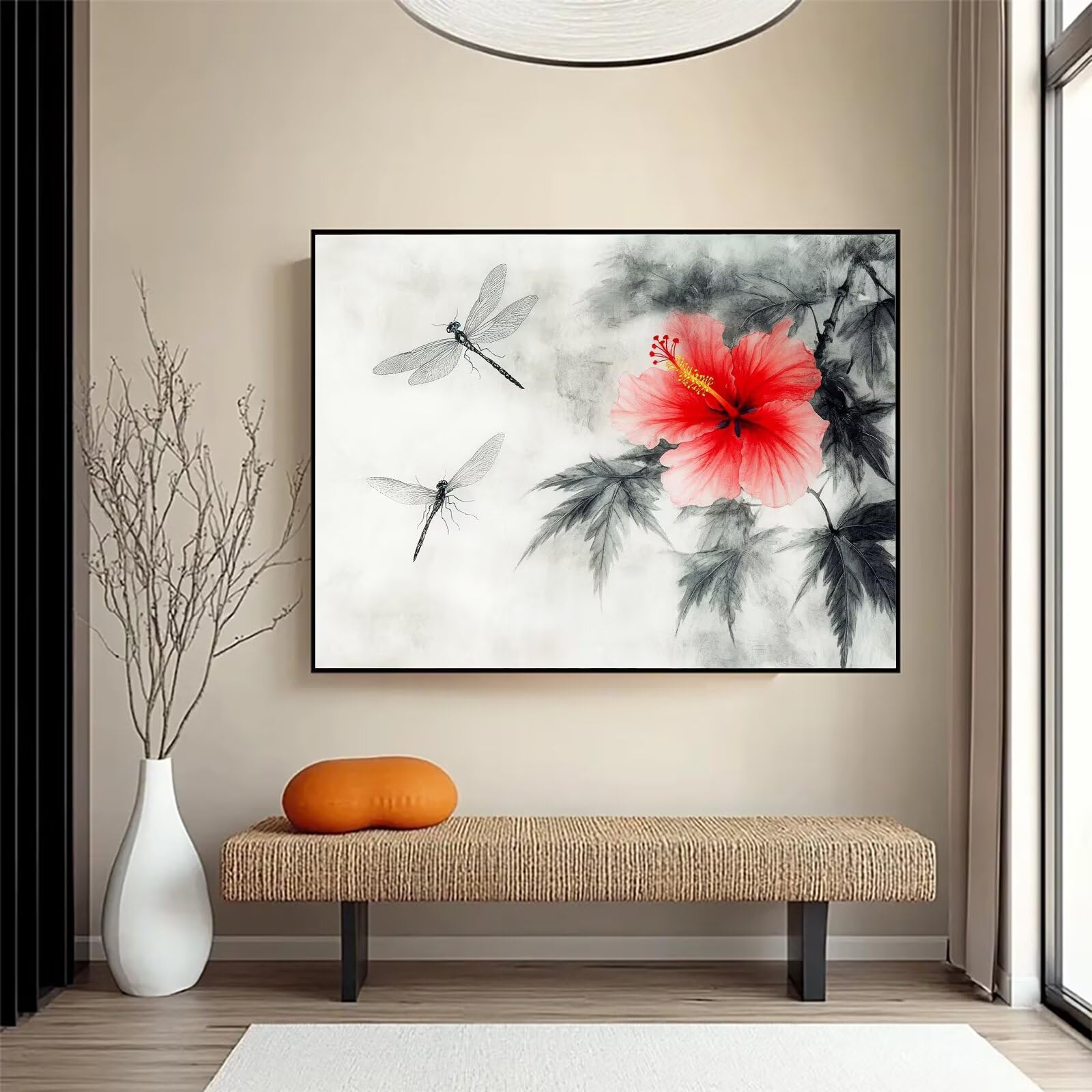 Flower Diamond Art, zestawy do malowania diamentami 5D dla dorosłych 61 x