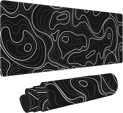Arc Raiders: In den Schneegebirgen nach Norden für das erste DLC 6 716CuBmaXvL. AC SX425 Large Gaming Mouse Pad Black Topographic Contour Mouse Pad Extended XL Long Mousepad Big Desk Mat with Stitched Edges & Nonslip Rubber Base for Company Office Work, 31.5 X 11.8 Inch
