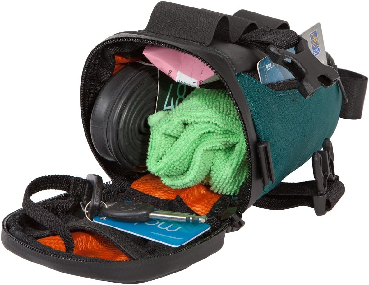 Two Wheel Gear - Commute Seat Pack - Water Resistant under Saddle Bag for Bicycle - for Bike Commuting and Touring