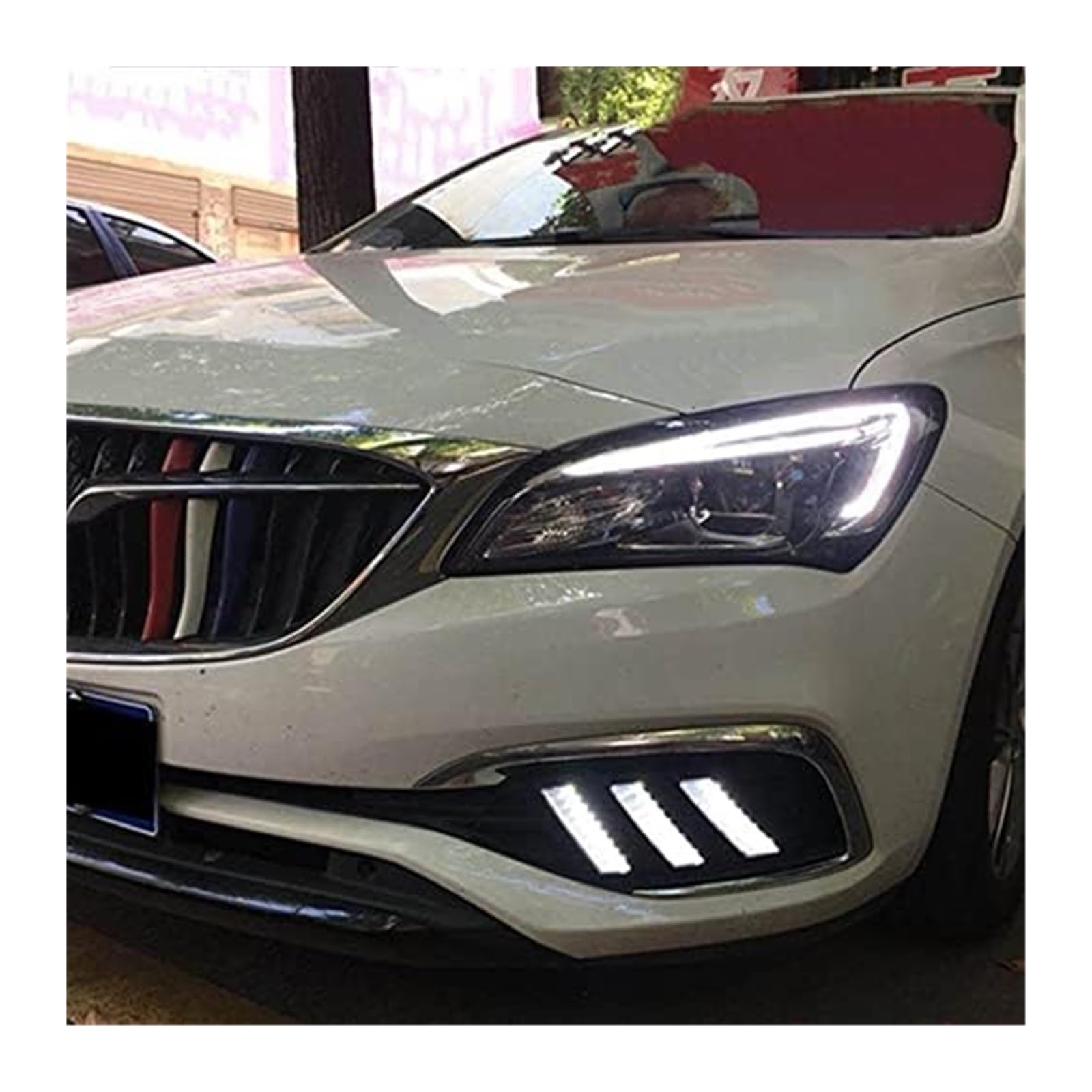 Intermitentes Laterales Para Buick Para Verano 2018 Reequipamiento Especial Streamer Espejo Retrovisor Puerta Señal Giro Luz Circulación Diurna Conjunto Faros Antiniebla