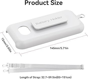 Amazon | Vision Pro用バッテリーホルダー、ベルトクリップとクロス