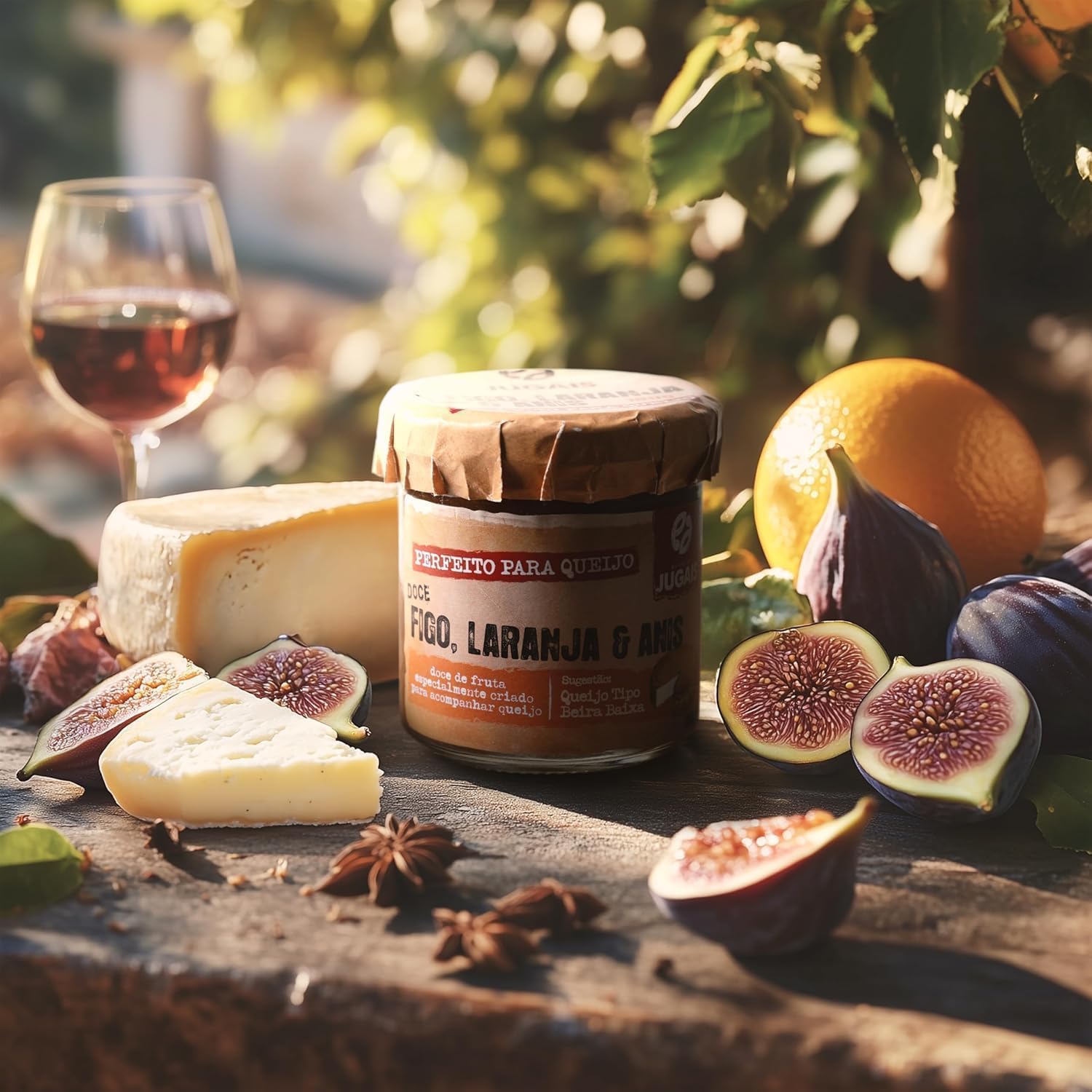Auswahl verschiedener Marmeladen: einzigartige Geschmacksrichtungen: Kürbis und Kastanie, Orange und Anis, Erdbeeren und Chili, Waldfrüchte und Vanille. Perfekt zu Käse, 4er-Set à 180 g