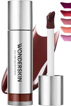 Wonderskin Liquid Blush Stain - All-Day Blush, Transfer-Proof Blush Tint