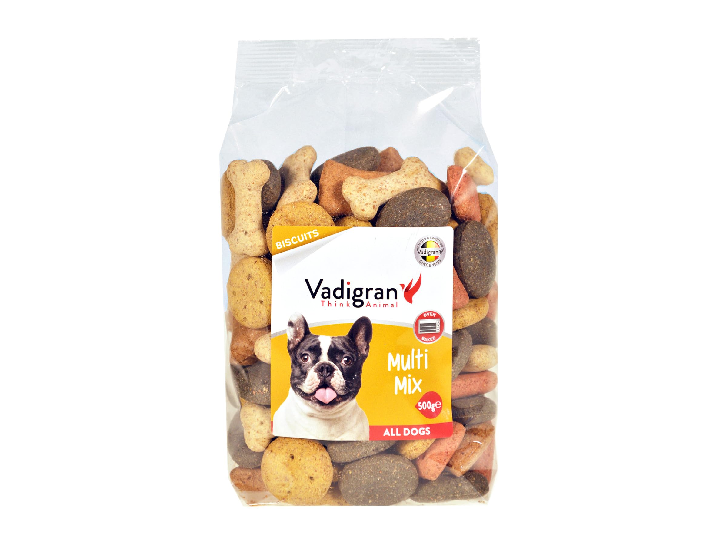 Vadigran Snack dog Biscuits Multi Mix 500g