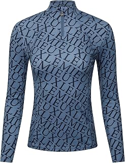 LeMieux Women’s Fleur Base Layer Top - Long Sleeve Athletic Thermal Shirts - Equestrian Apparel & Gear for Horseback Riding