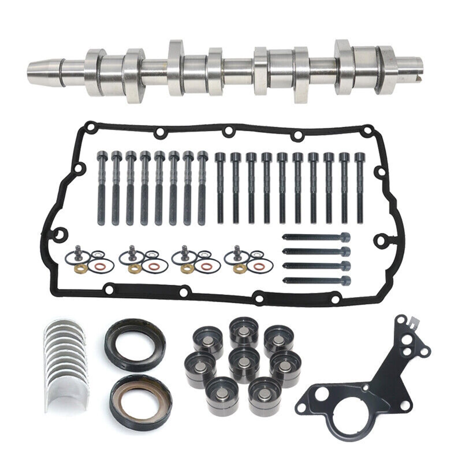 Kit d'arbre à cames compatible avec G0lf 4 5 Pa-ss at 3B 3C Sha-ran A3 A4 A6 BLS AXC AUY BXF 1.9 038109101R