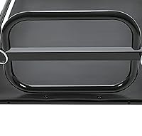 Vista 9 de Kojem Remolque de carga plegable para bicicleta, remolque de bicicleta de almacenamiento resistente, capacidad de 110 libras, carrito de bicicleta