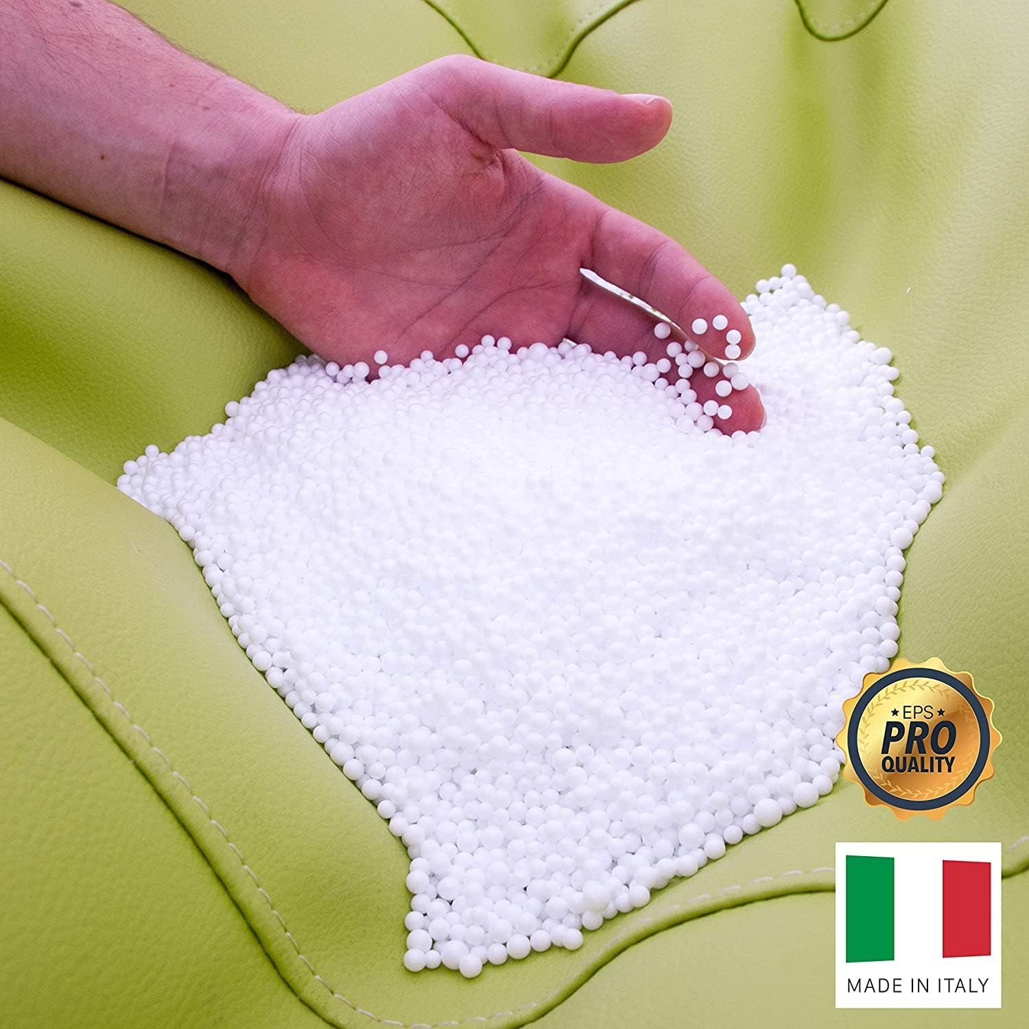 Avalon Perle EPS PRO Quality Riempimento per Poltrone Sacco Ricarica Pouf Made in Italy 200 L