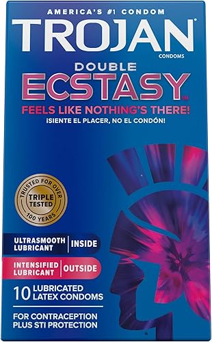 Miniatura 9 de Condones lubricados Trojan, de primera calidad, ultra finos