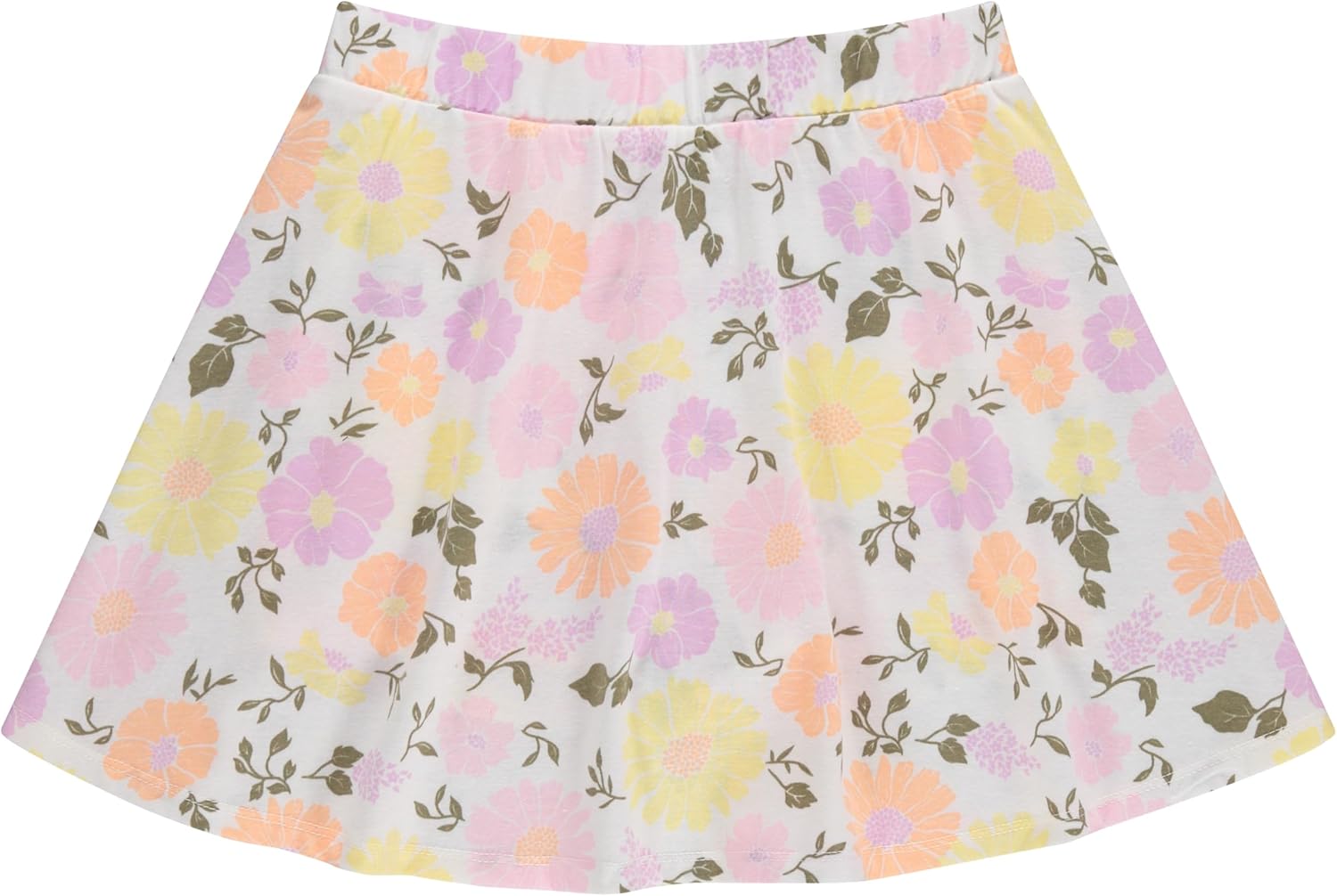 BTween Girls 6-Pack Casual Outfit Bundle with Ruffle Sleeve Tees, Peplum Tank Top, Skirt, Dolphin and Biker Shorts - Image 4