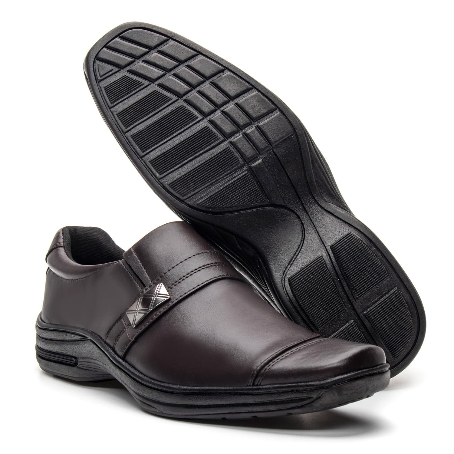 Sapato Social Masculino Clássico Conforto 703 em promoção! Veja a oferta e mais achadinhos de Sapatos 3 Hoje é o melhor dia para comprar Sapato Social Masculino Clássico Conforto 703 com aquele preço maroto! Promoção! Aproveite a oferta! 3