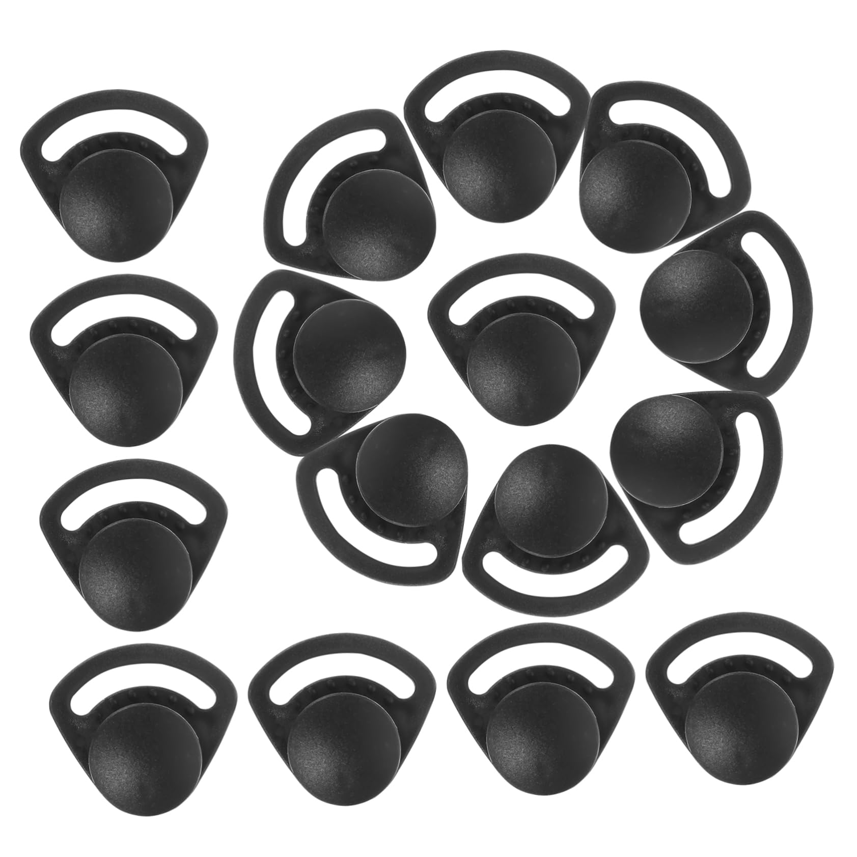 SOLUSTRE 200piezas Hebillas De Correa Para Casco De Seguridad Reemplazo De Hebillas De Correa Para Casco De Motocicleta Fácil Instalación y Accesorios De Duraderos