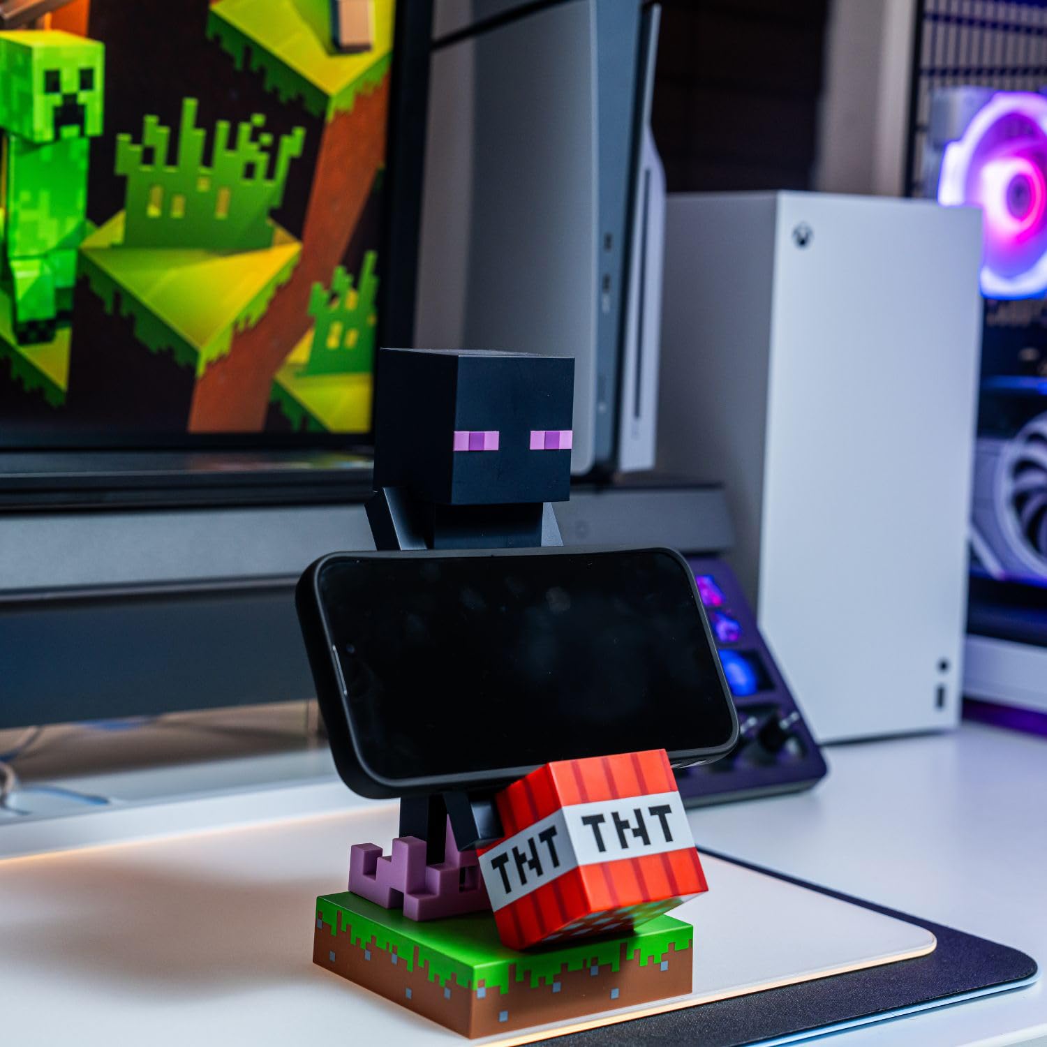 Amazon.co.jp: 絶妙なゲーミングマインクラフトエンダーマンケーブル