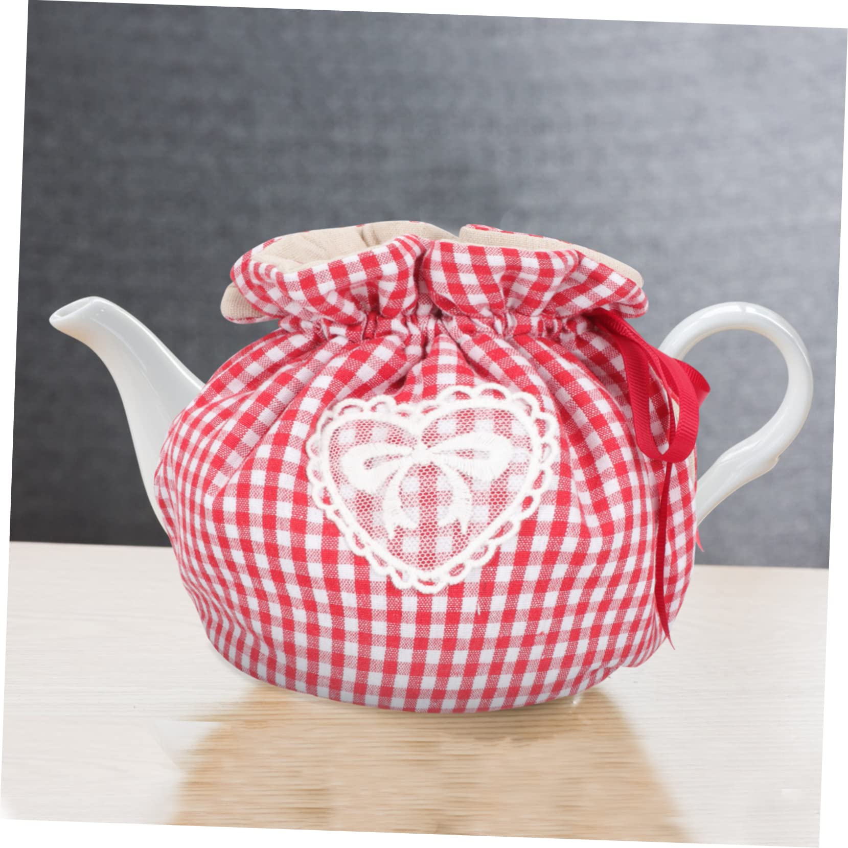 Ciieeo Insulated Teapot Set Cover Kettle Teapot Warmer Wear-Resistant Cover Convenient Bottle Sleeve Home Decorative