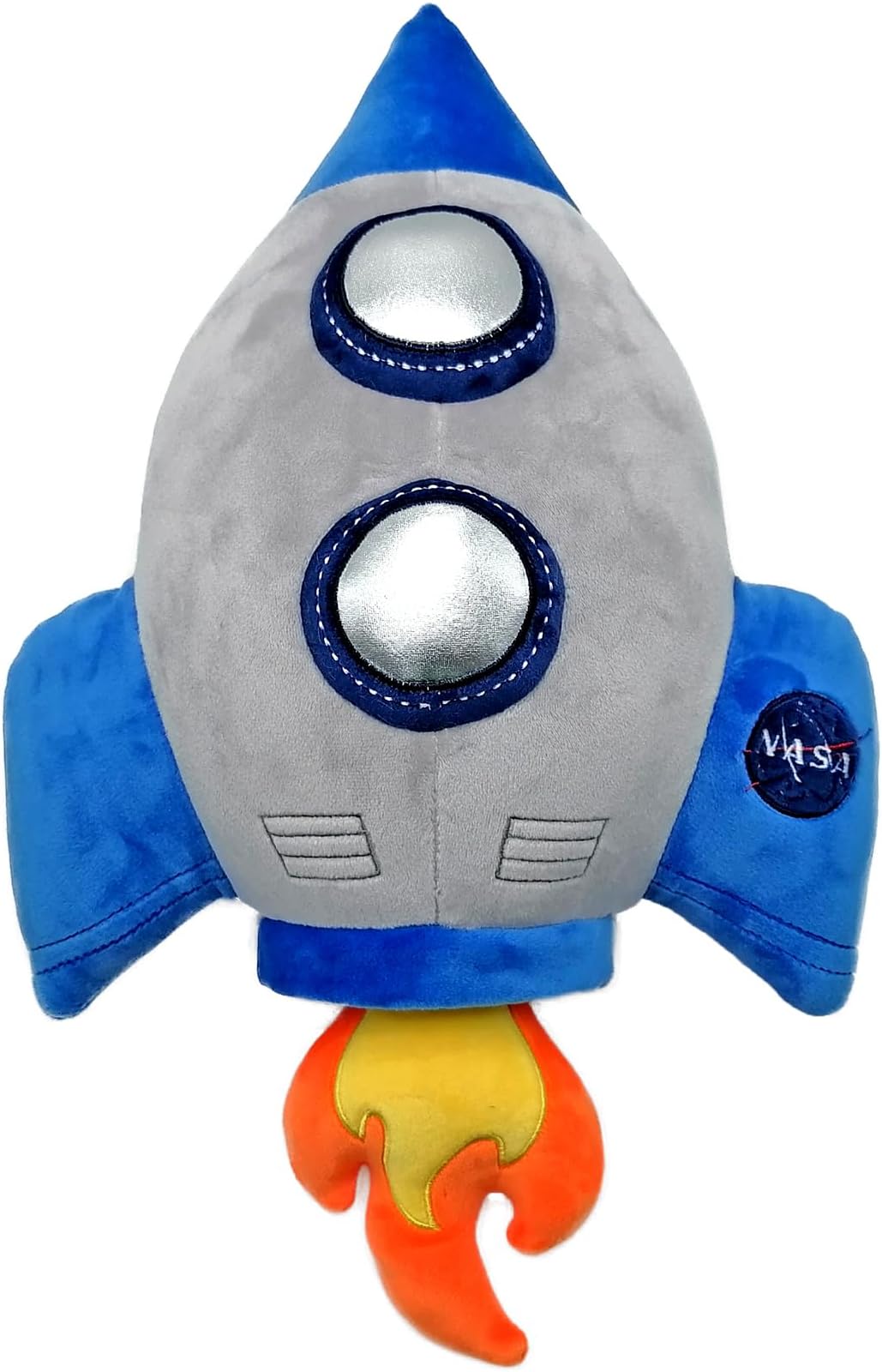 Wild Republic Space Spaceship, Stuffed Animal, 18.5 Inches, Plush Toy, Fill is Spun Recycled Water Bottles