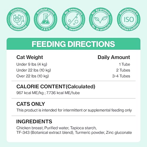 Miniatura 10 de Doctor By Suplementos Bronquiales para el Aliento de Gatos Tratamiento para Estornudos de Gatos Asma Resfriado Tos Alivio Nasal Apoyo Respiratorio e