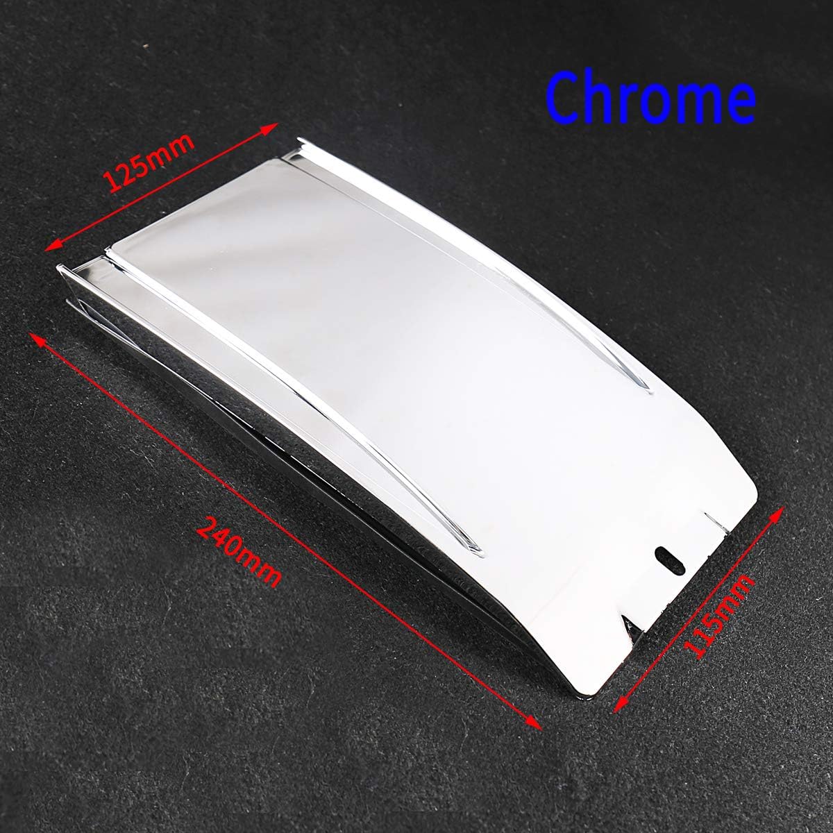 Chrome Lower Dash Panel Extension For 2000-2017 Harley Softail Model