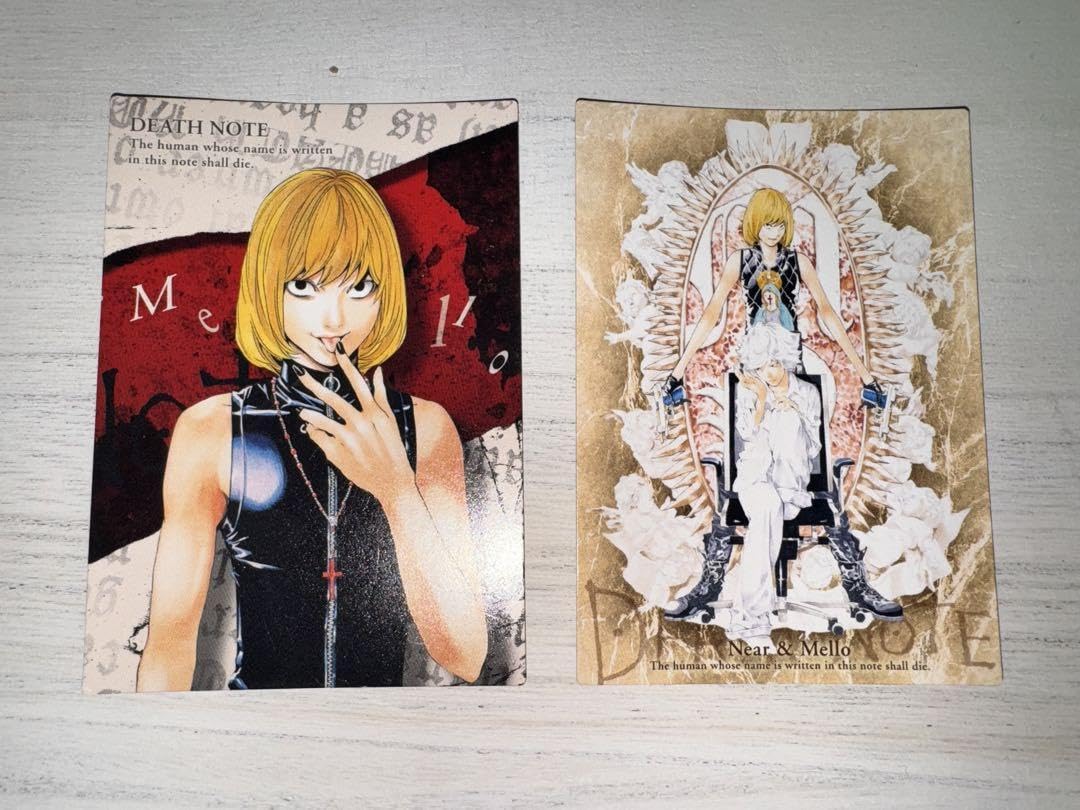 デスノート ニア・メロセット KONAMI トレーディングカード デスノート