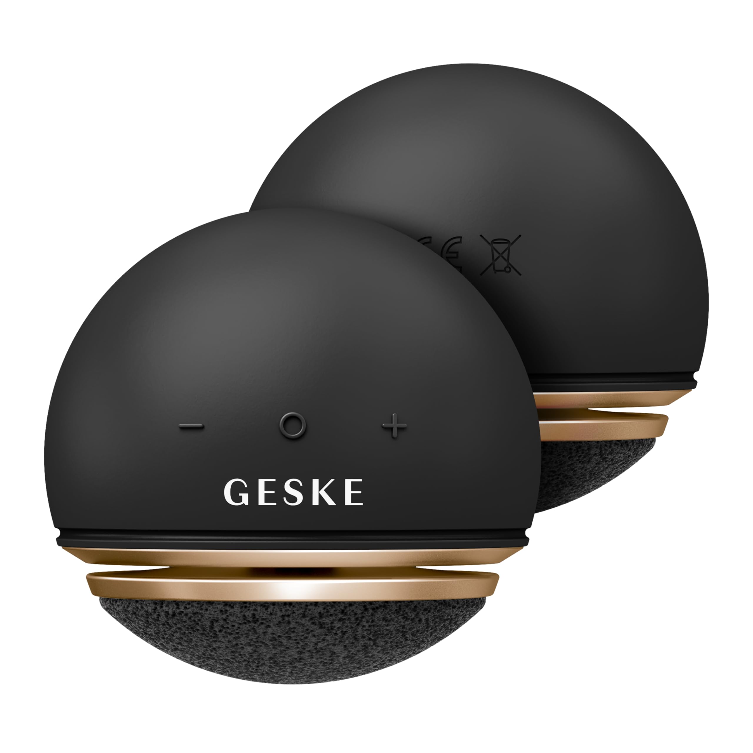 GESKE Electric Pumice Foot Smoothing Spinning Sphere 8 in 1 Lima de Pies | SmartAppGuided™ | Lima y Exfoliador Eléctrico de Pies | 3 Accesorios de Piedra Pómez | Eliminación Avanzada de Callos