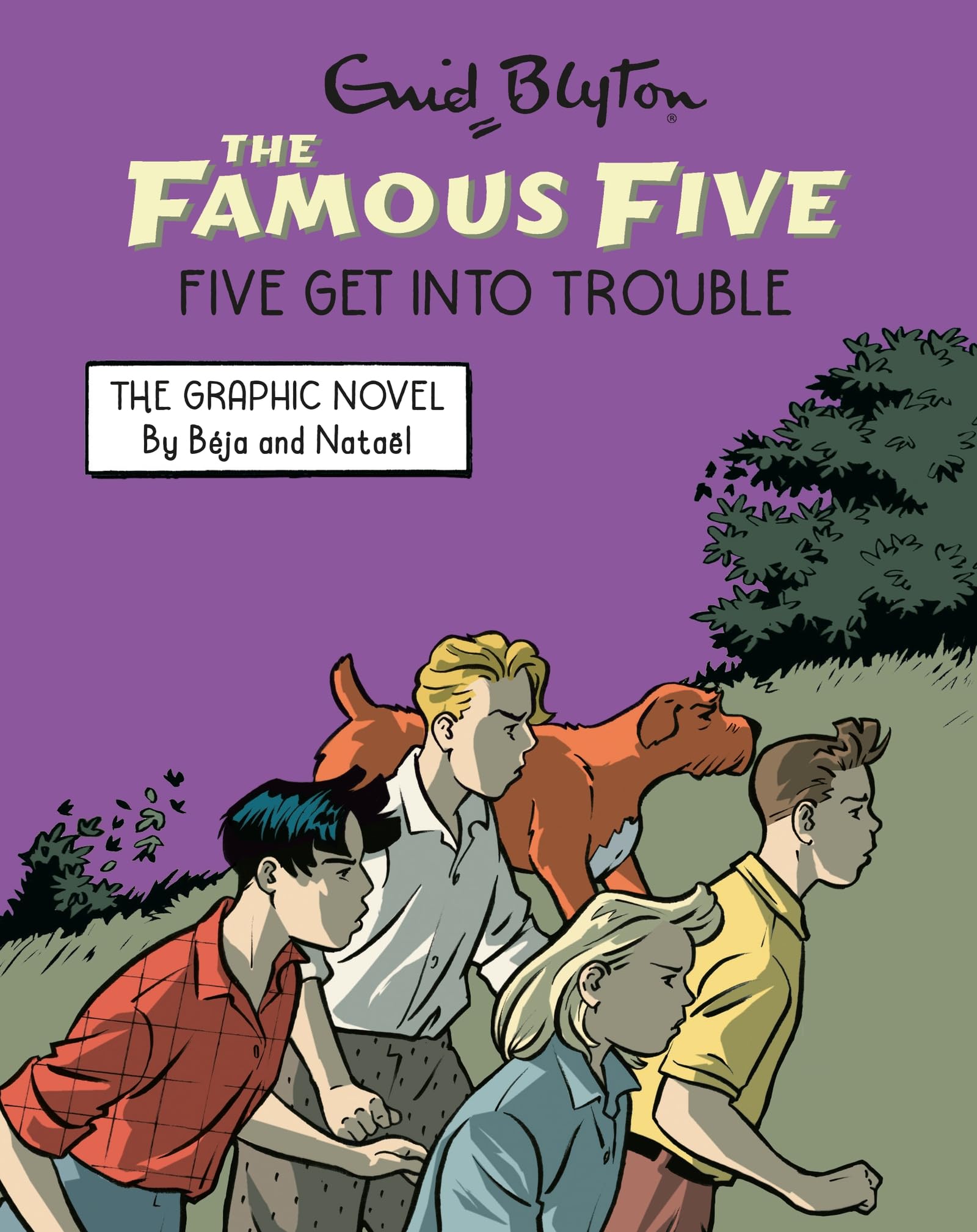Enid Blyton Famous Five Graphic Novel - Five Get Into Trouble - Paperback