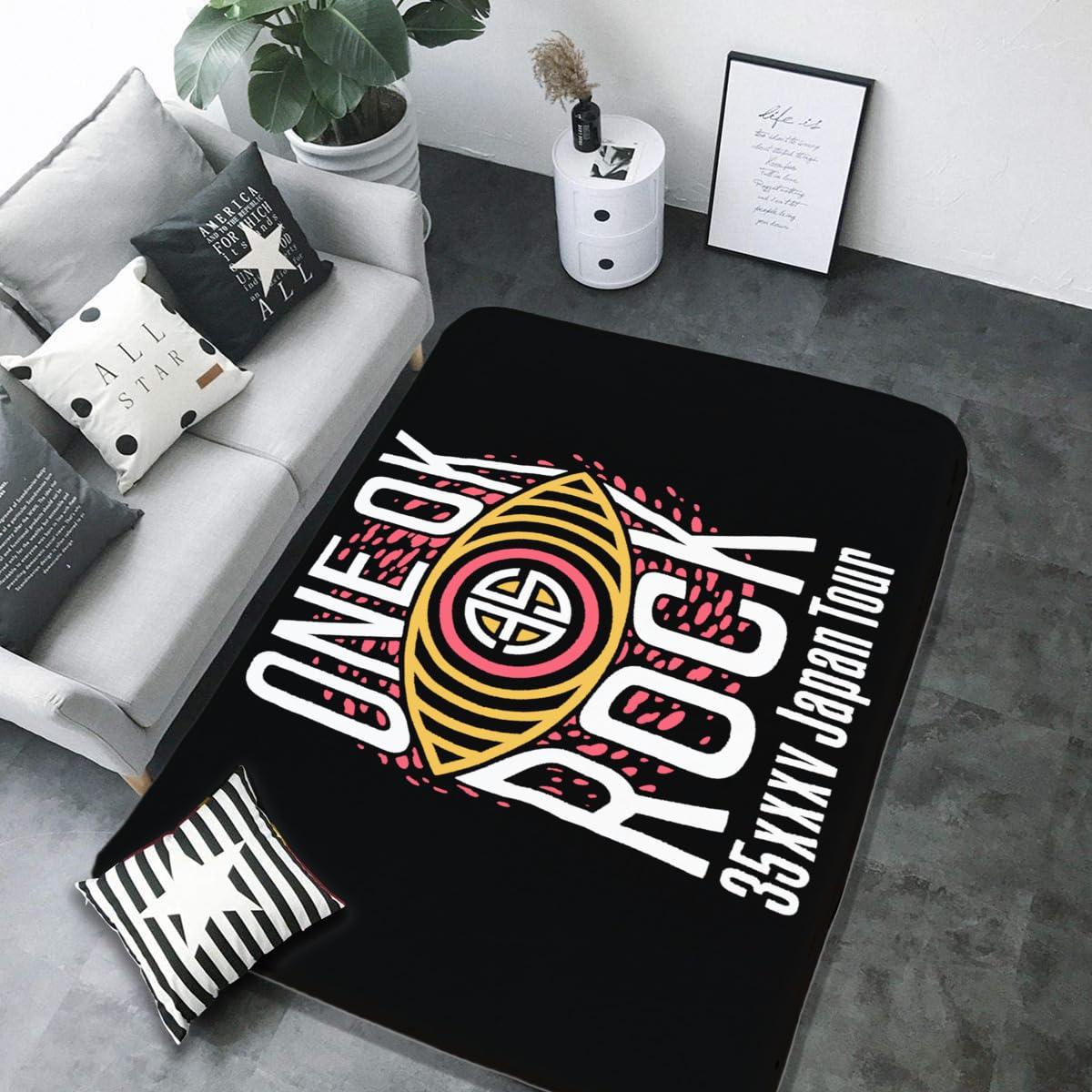 ONE OK ROCK デザイン ラグ 商品詳細ページ | ONE OK ROCK Official web store | 2025 DETOX JAPAN