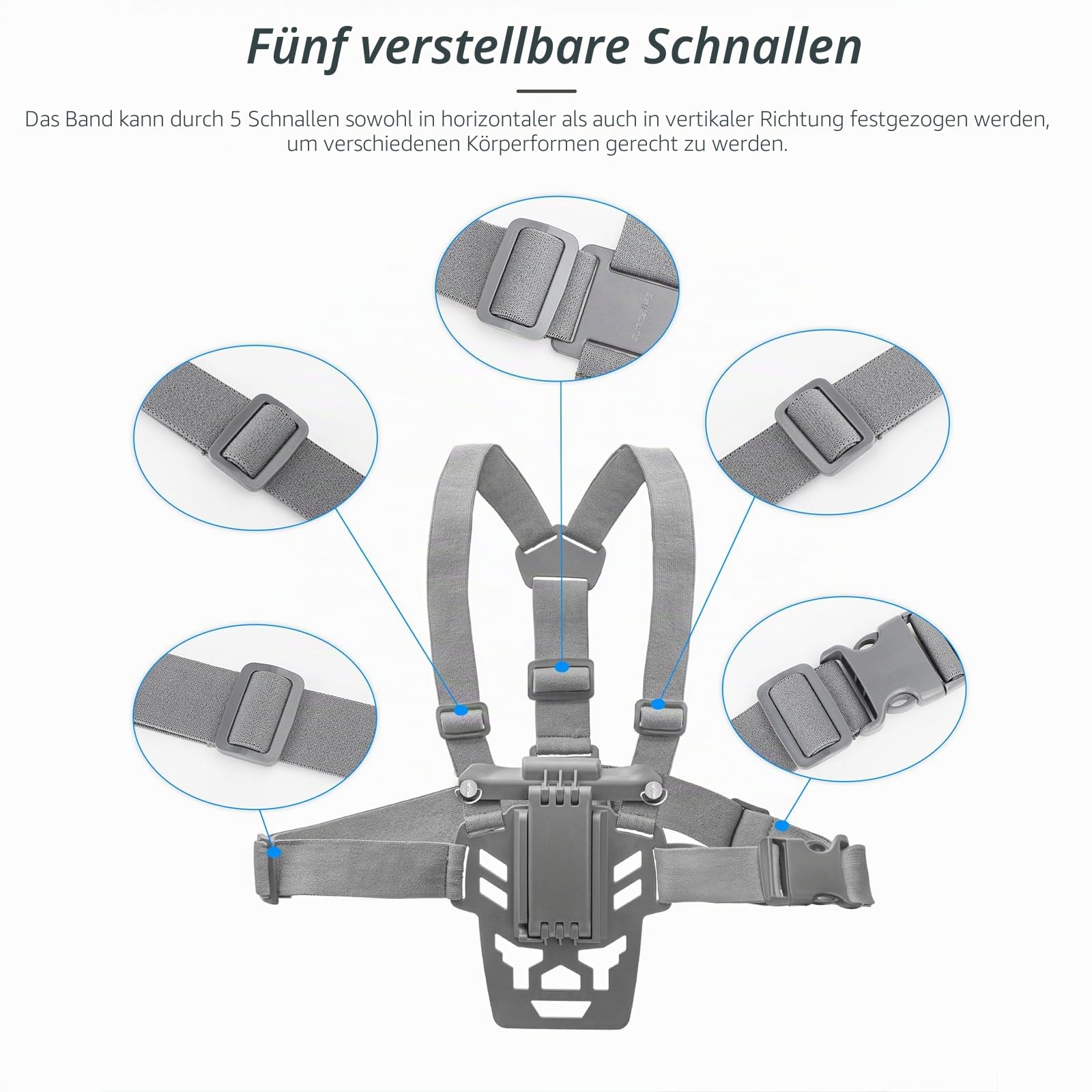 Für DJI RC 2/1 Fernbedienung Brustgurt Unterstützung Halterung, Mini 4 Pro/Mini 3 Pro/Mavic 3 Pro/Air 3 Drohne Zubehör Fernbedienung Halterung, Freihände Taille Unterstützung