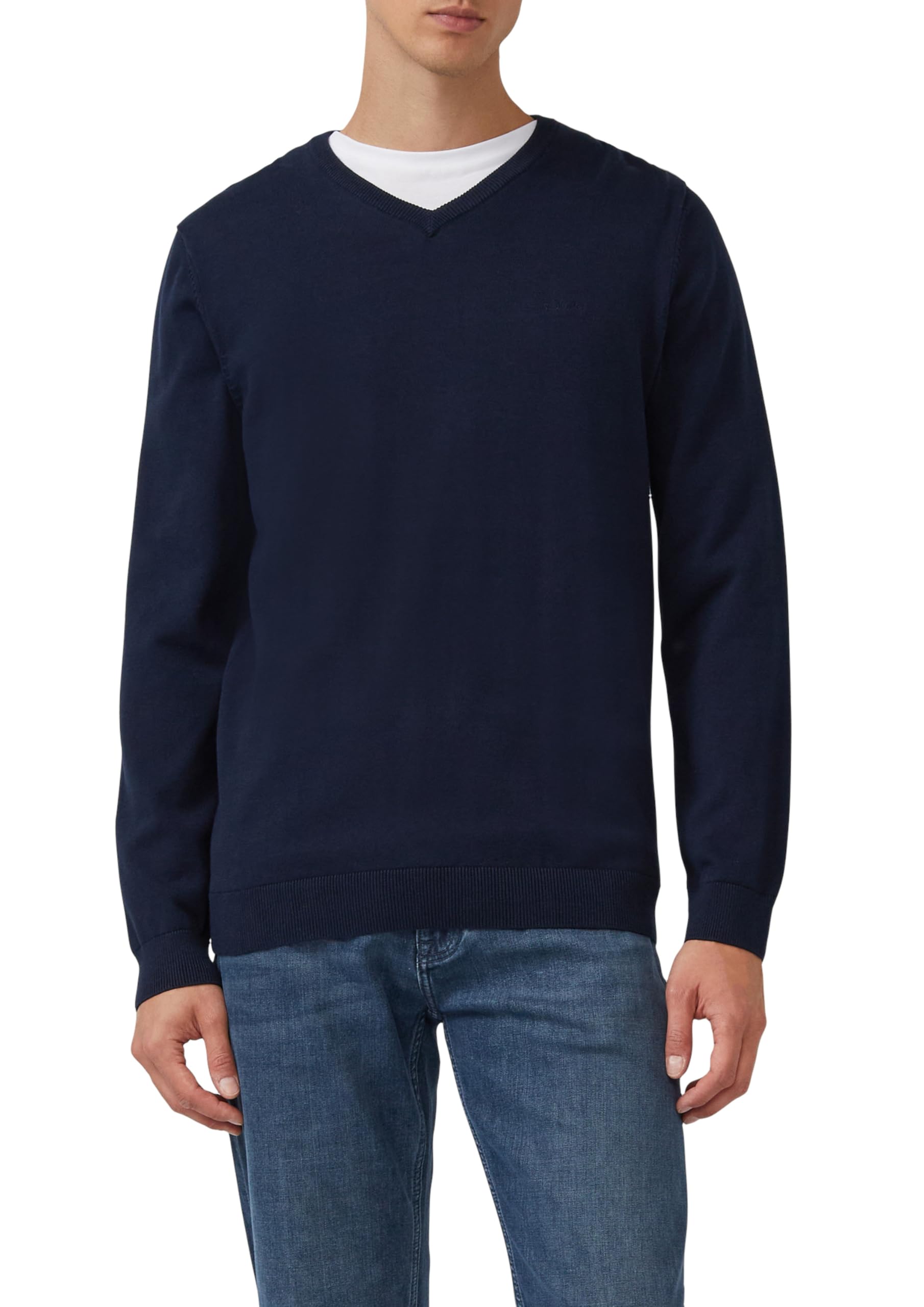s.Oliver Men's Jumper, 5978 Blue, M