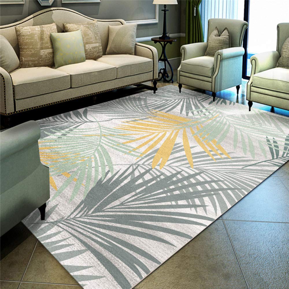 Grand tapis nordique géométrique moderne salon chambre 100x200cm lavable