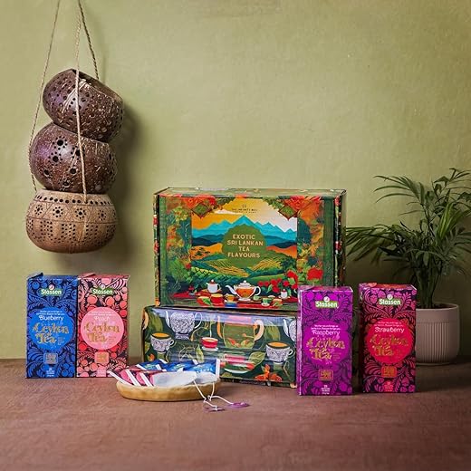 Infinity Box Sri Lankan Berry Fusion Tea Set 100 Bags