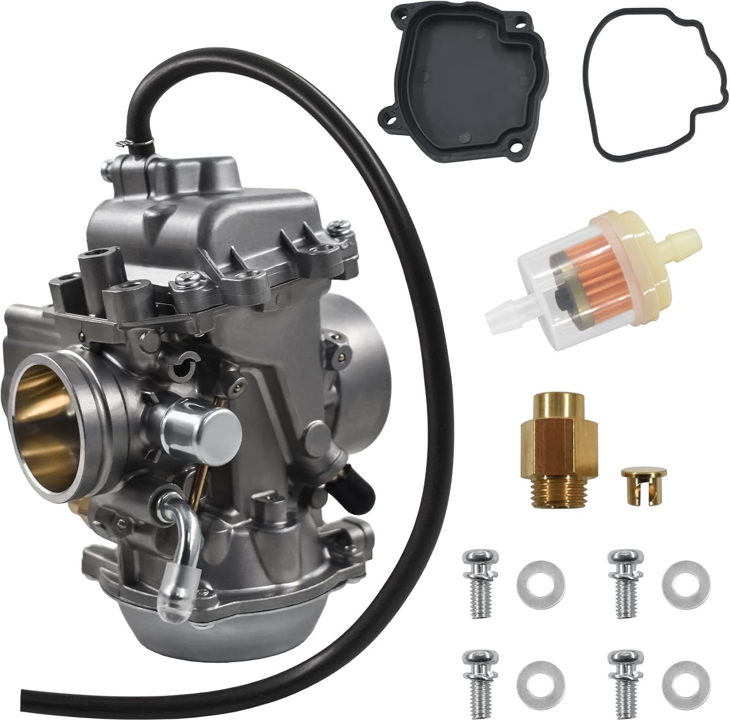 Carburetor ATV Carb Replacement for Suzuki Quadrunner 250 LT-4WD LT-F250F LTF250 1990-1999