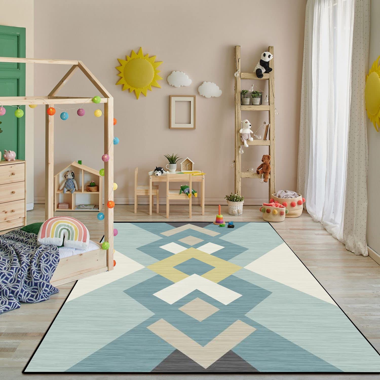 Générique Tapis de lit en Laine, qualité supérieure, Tapis à Poils Longs, Facile d'entretien, pour Chambre, Salle à Manger, Couloir - 40x500cm