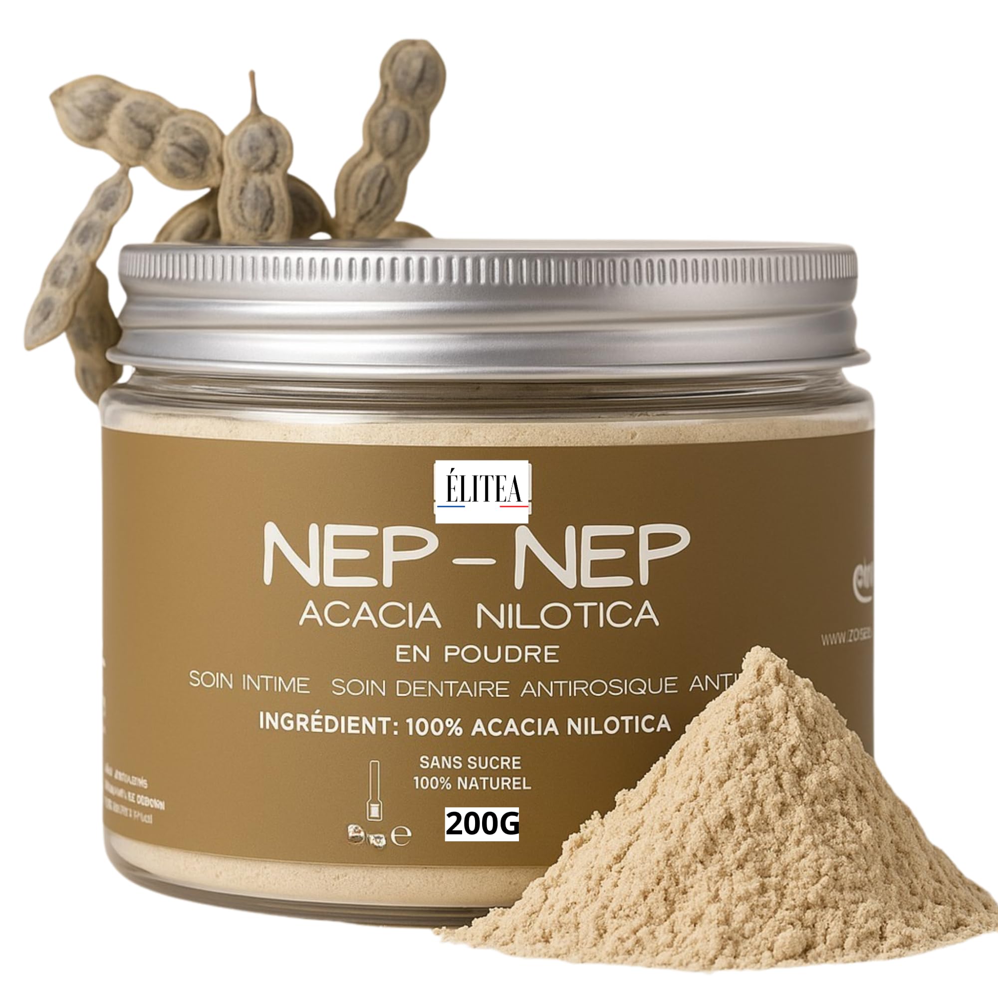 Infusions Nep nep powder 100% Natural Acacia Nilotica Intimate