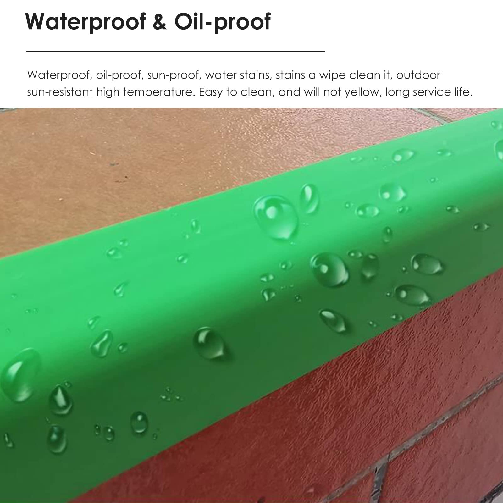3,5 cm breiter Eckenschutz für Schulwände, weicher Kunststoff, wasserdichter Eckwandschutz, 5 m langer Eckenschutz, inklusive Klebstoff, Gelb