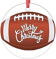 Vista 16 de Adornos de Navidad de voleibol, decoraciones deportivas de Navidad para árbol, regalo para amantes del voleibol, adornos de Navidad redondos