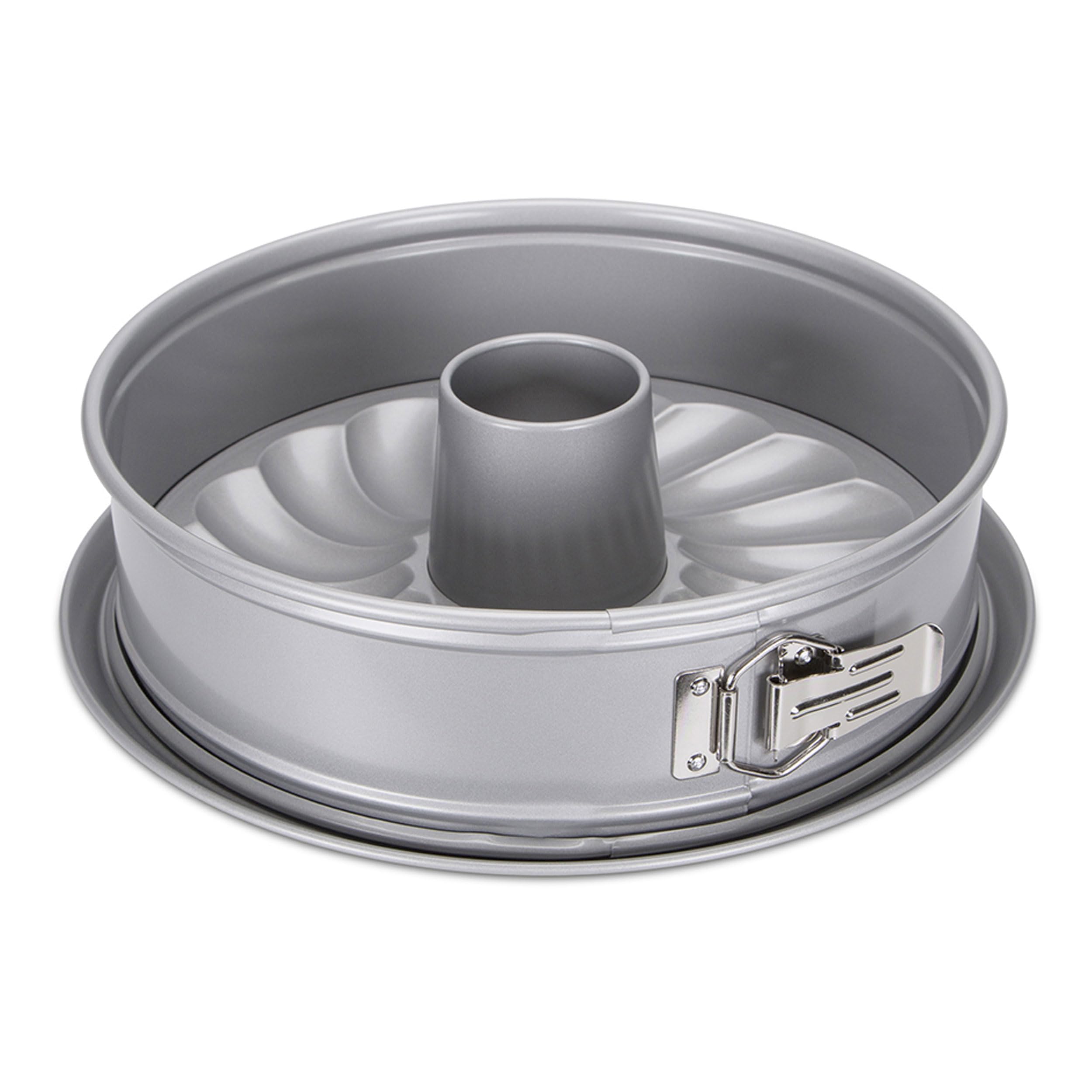 Städter Springform we love baking, Ø 28 cm, mit Flach- und Rohrboden, Hochwertige Antihaftbeschichtung, made without PFAS, Backform für Kuchen & Torten