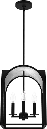 Hunter Fan Company 19081 Dukestown - Lámpara colgante de hierro natural