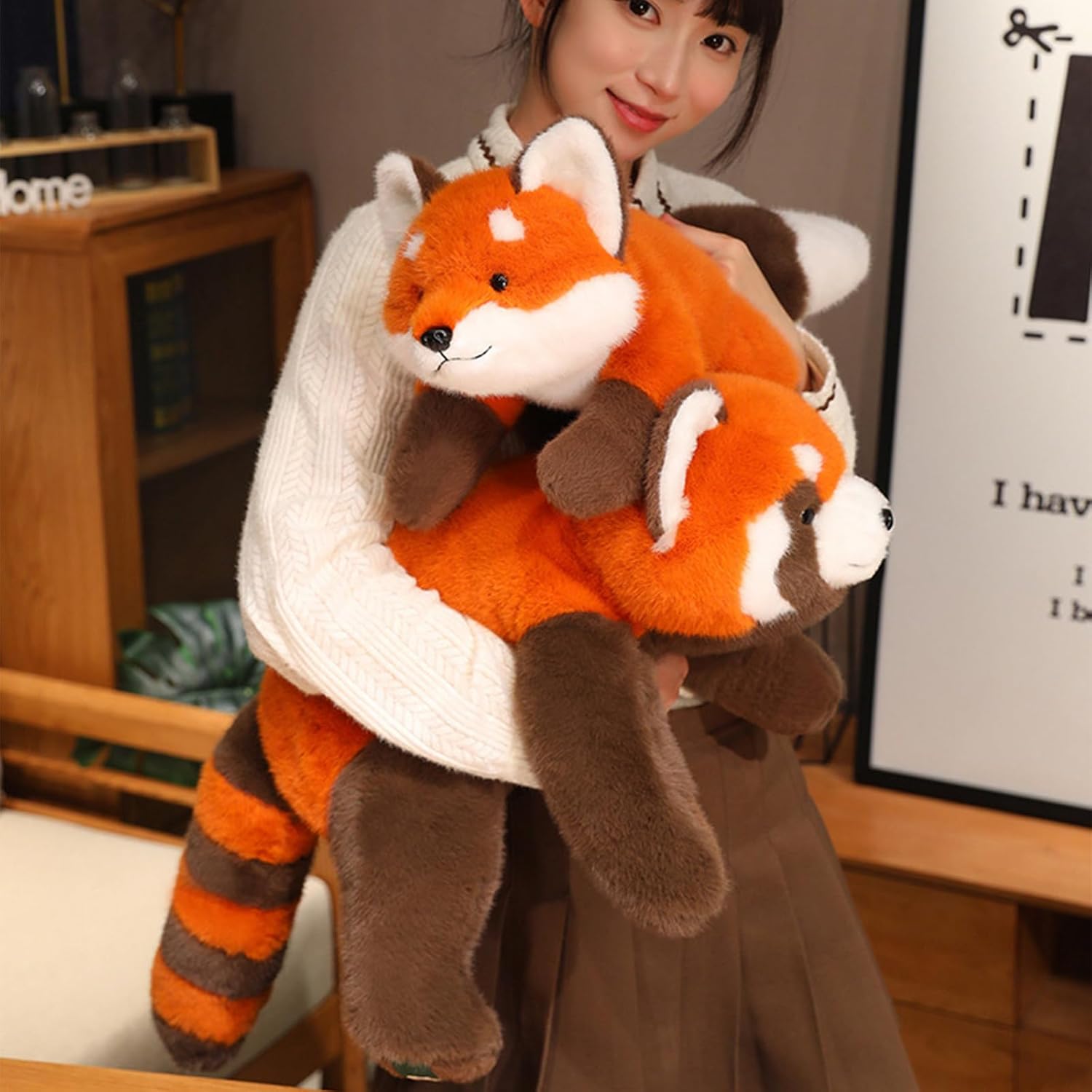 Fox Weighted Stuffed Animal Plush, Cute Weighted Plush Animal Super Soft Hugging Pillow Plushie Toy for Kids & Adults Birthday Gifts (Fox, 11.8 inch) - Image 4